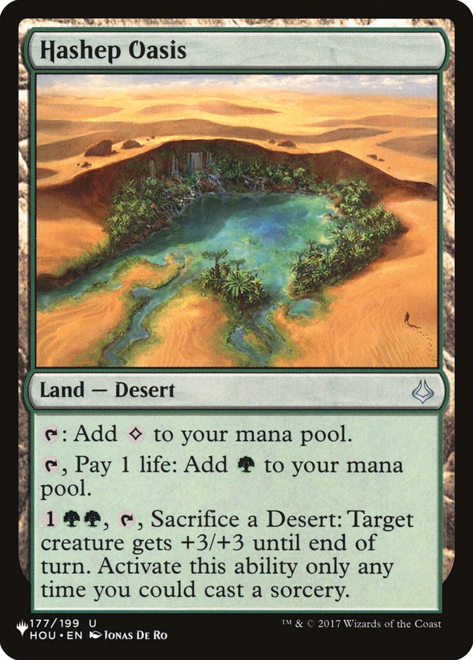 Hashep Oasis [The List] | Galactic Gamez