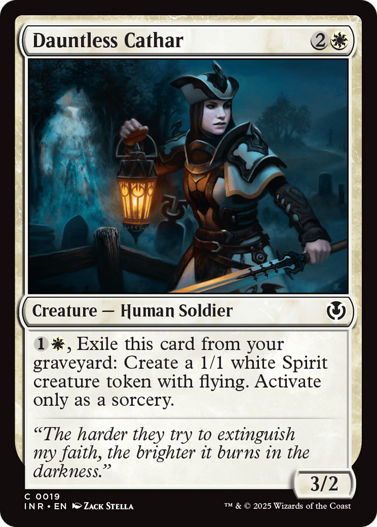 Dauntless Cathar [Innistrad Remastered] | Galactic Gamez