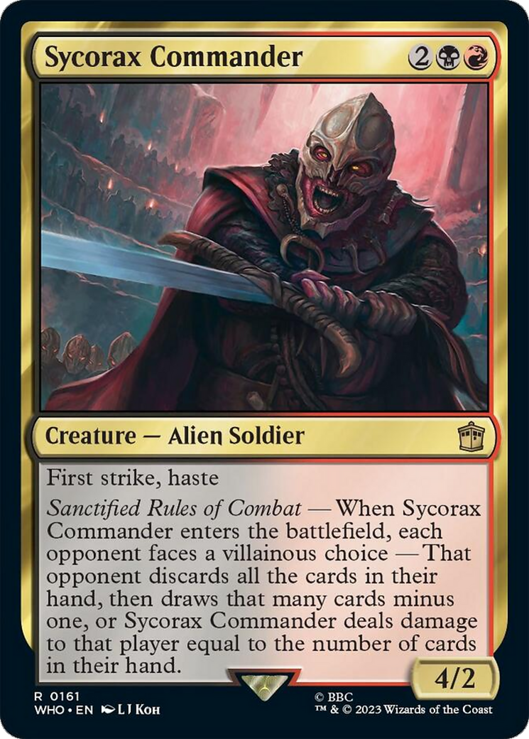 Sycorax Commander [Doctor Who] | Galactic Gamez