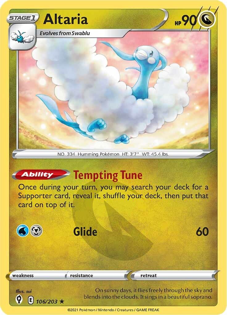 Altaria (106/203) [Sword & Shield: Evolving Skies] | Galactic Gamez