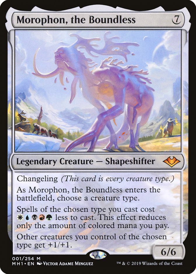 Morophon, the Boundless [Modern Horizons] | Galactic Gamez