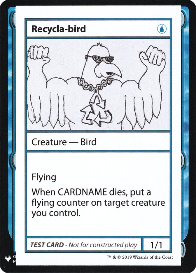 Recycla-bird [Mystery Booster Playtest Cards] | Galactic Gamez