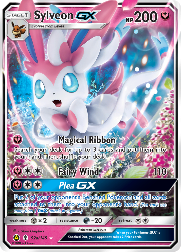 Sylveon GX (92a/145) [Alternate Art Promos] | Galactic Gamez