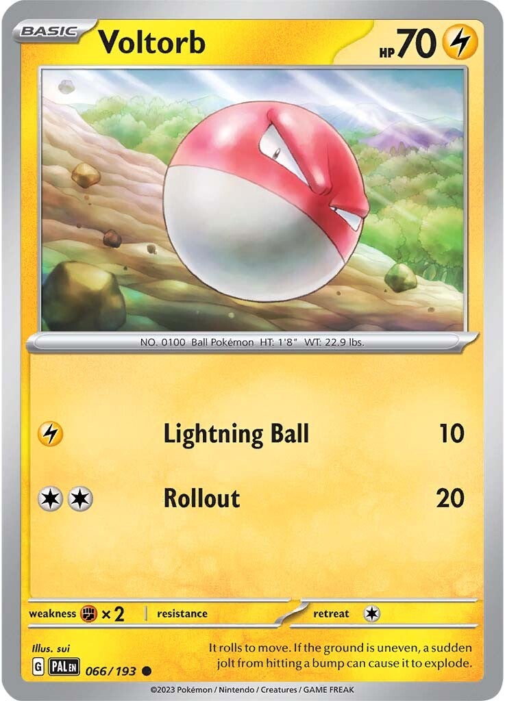 Voltorb (066/193) [Scarlet & Violet: Paldea Evolved] | Galactic Gamez