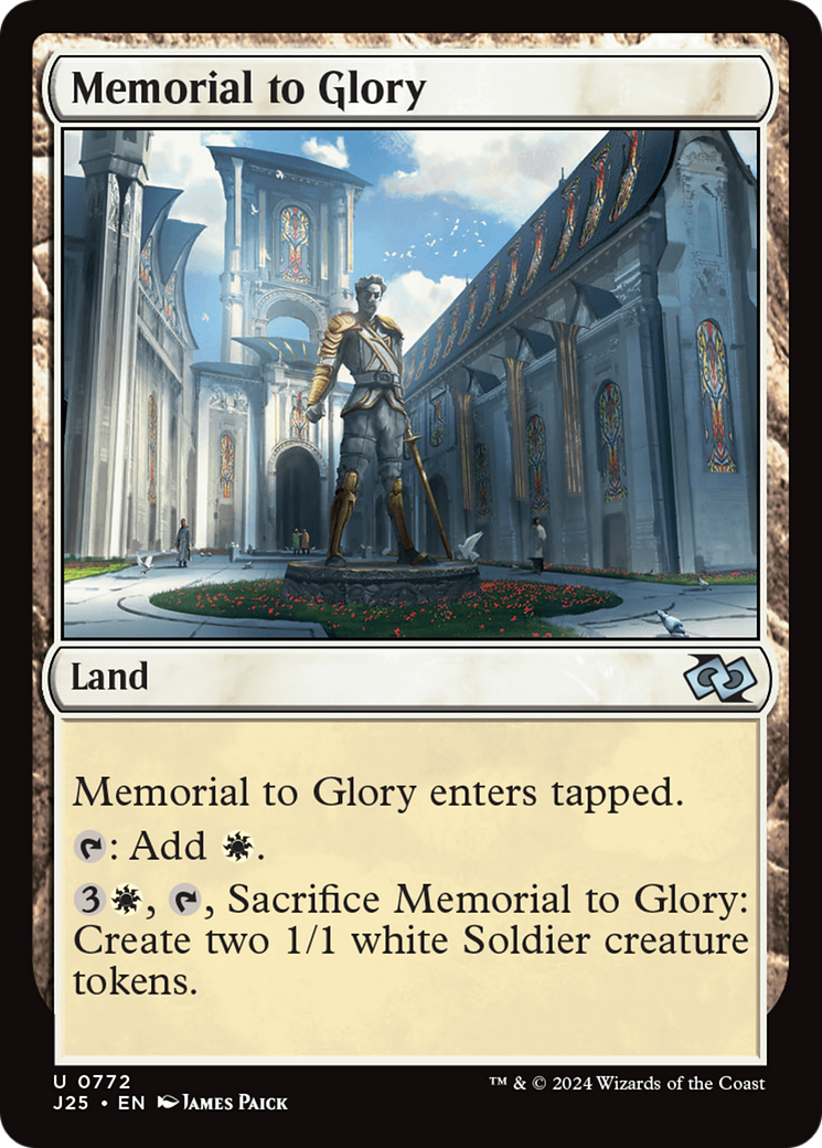 Memorial to Glory [Foundations Jumpstart] | Galactic Gamez