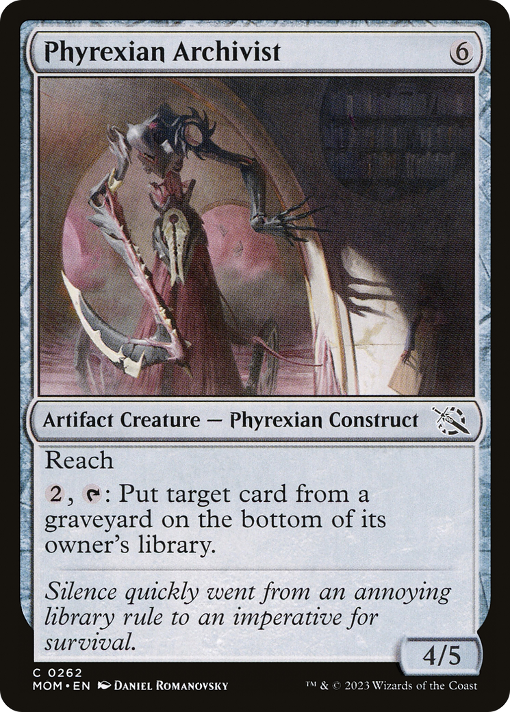 Phyrexian Archivist [March of the Machine] | Galactic Gamez