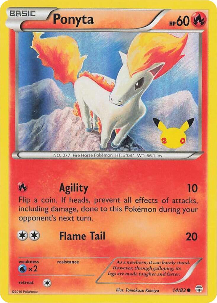 Ponyta (014/083) [Celebrations: 25th Anniversary] | Galactic Gamez