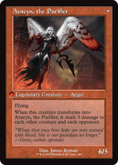 Archangel Avacyn // Avacyn, the Purifier (Retro Frame) [Innistrad Remastered] | Galactic Gamez