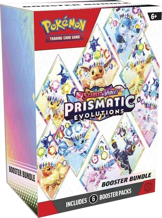 Prismatic Evolutions Booster Bundle - SV: Prismatic Evolutions | Galactic Gamez