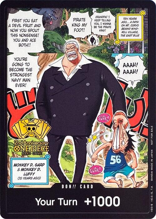 DON!! Card (2nd Anniversary Tournament) [One Piece Promotion Cards] | Galactic Gamez