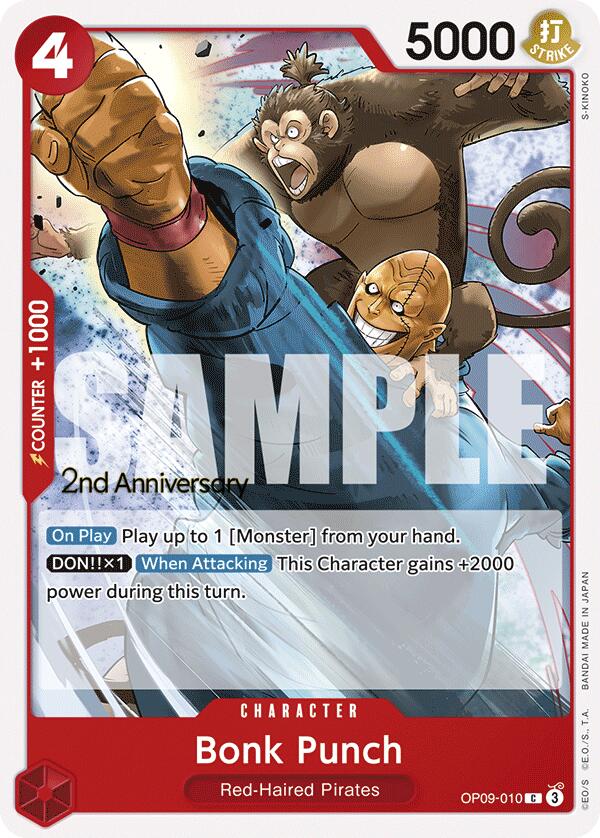 Bonk Punch [Emperors in the New World: 2nd Anniversary Tournament Cards] | Galactic Gamez