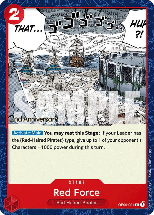 Red Force [Emperors in the New World: 2nd Anniversary Tournament Cards] | Galactic Gamez