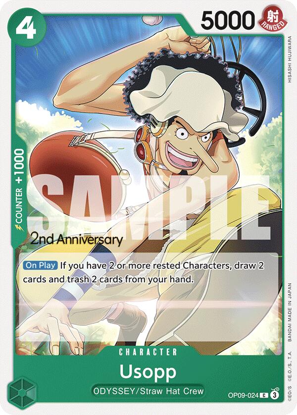 Usopp [Emperors in the New World: 2nd Anniversary Tournament Cards] | Galactic Gamez