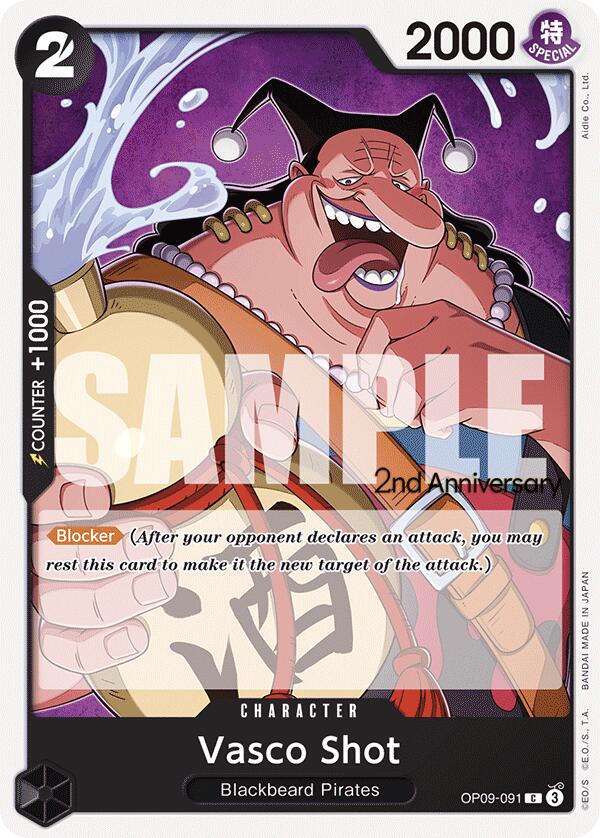 Vasco Shot [Emperors in the New World: 2nd Anniversary Tournament Cards] | Galactic Gamez