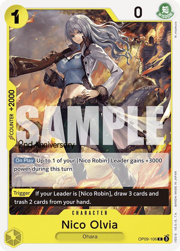 Nico Olvia [Emperors in the New World: 2nd Anniversary Tournament Cards] | Galactic Gamez
