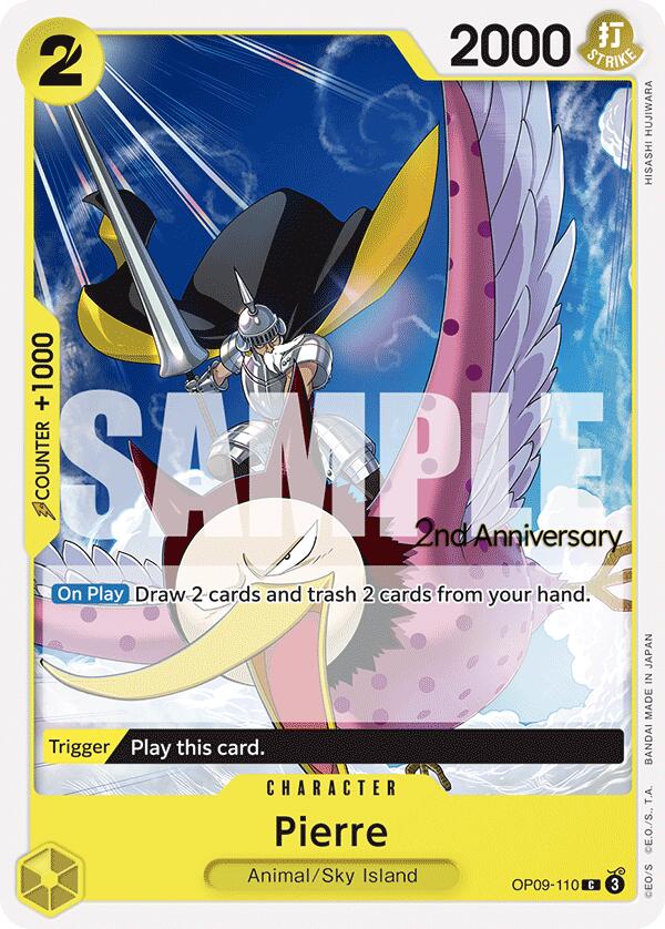 Pierre [Emperors in the New World: 2nd Anniversary Tournament Cards] | Galactic Gamez