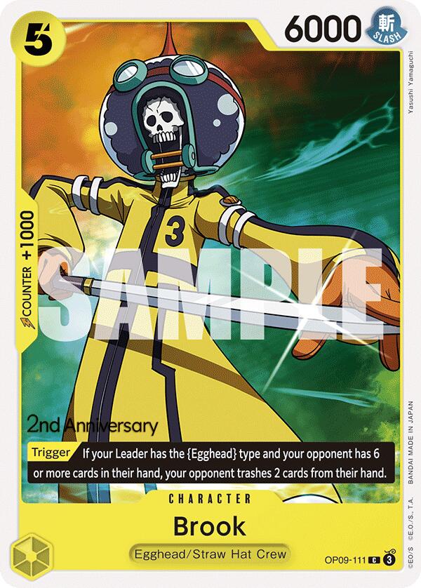 Brook [Emperors in the New World: 2nd Anniversary Tournament Cards] | Galactic Gamez