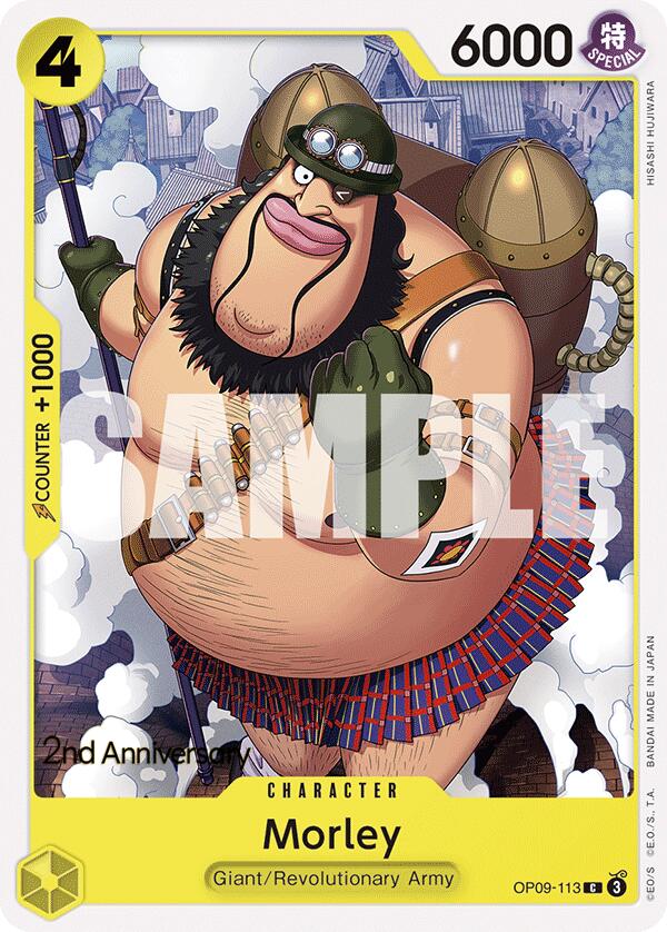 Morley [Emperors in the New World: 2nd Anniversary Tournament Cards] | Galactic Gamez