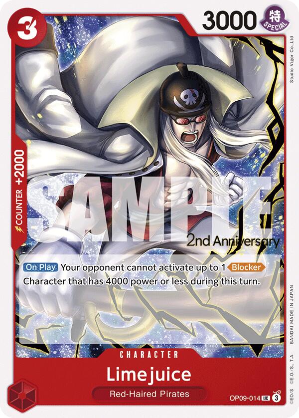 Limejuice [Emperors in the New World: 2nd Anniversary Tournament Cards] | Galactic Gamez