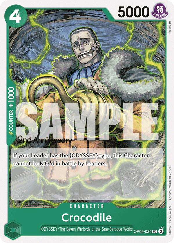Crocodile [Emperors in the New World: 2nd Anniversary Tournament Cards] | Galactic Gamez