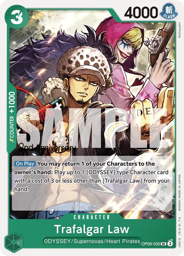 Trafalgar Law [Emperors in the New World: 2nd Anniversary Tournament Cards] | Galactic Gamez