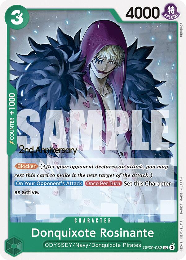 Donquixote Rosinante [Emperors in the New World: 2nd Anniversary Tournament Cards] | Galactic Gamez