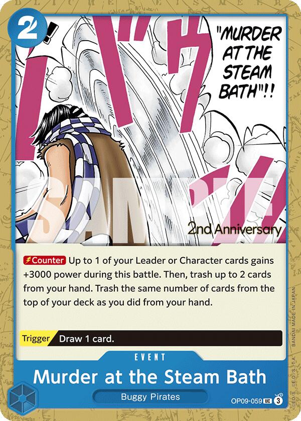 Murder at the Steam Bath [Emperors in the New World: 2nd Anniversary Tournament Cards] | Galactic Gamez