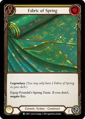 Fabric of Spring // Fyendal's Spring Tunic [LSS011] (Promo)  Cold Foil | Galactic Gamez