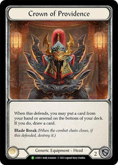 Fabric of Providence // Crown of Providence [LSS013] (Promo)  Cold Foil | Galactic Gamez