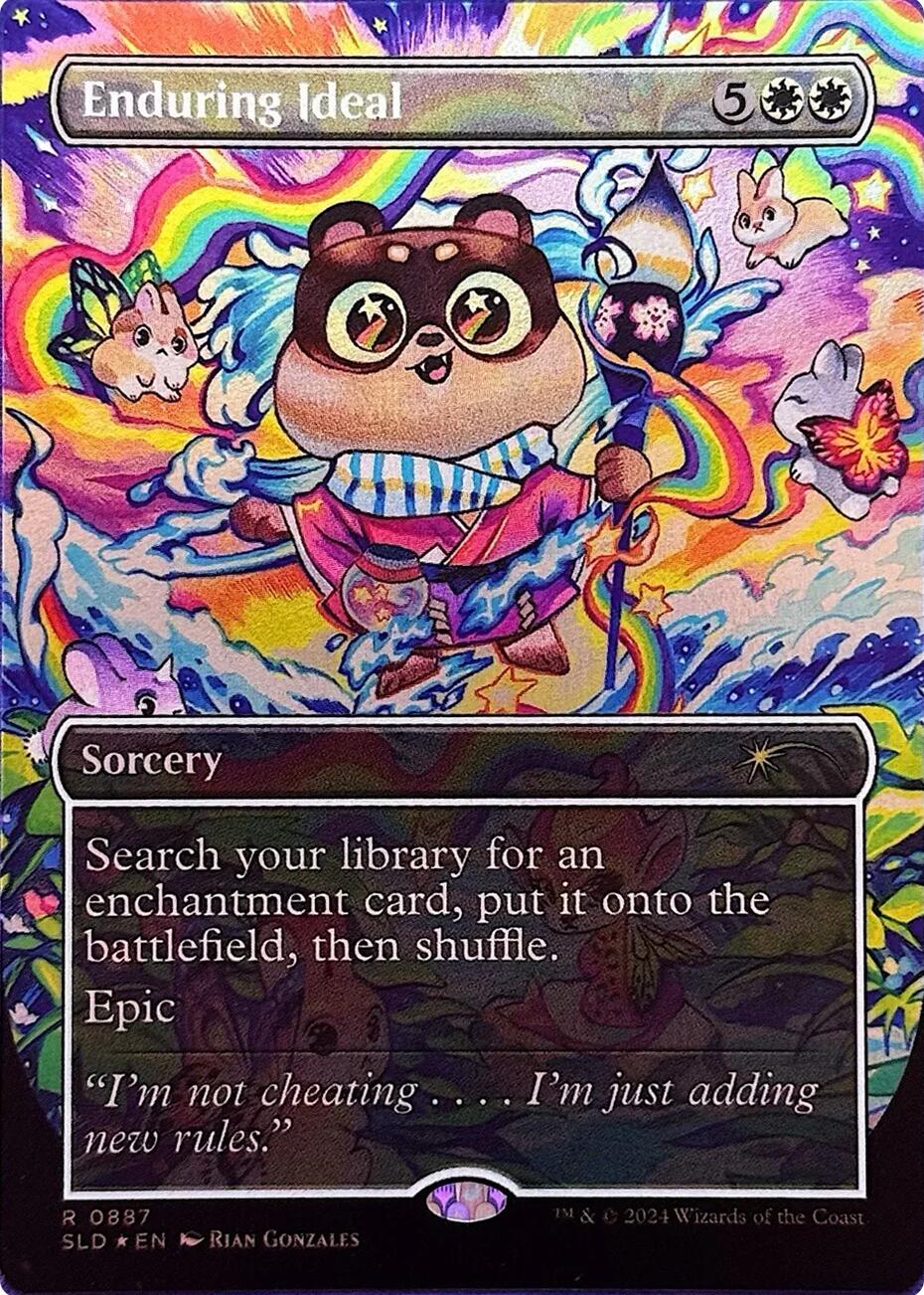 Enduring Ideal (Rainbow Foil) [Secret Lair Drop Series] | Galactic Gamez
