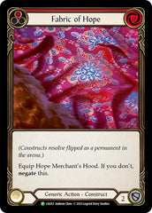 Fabric of Hope // Hope Merchant's Hood [LSS012] (Promo)  Cold Foil | Galactic Gamez