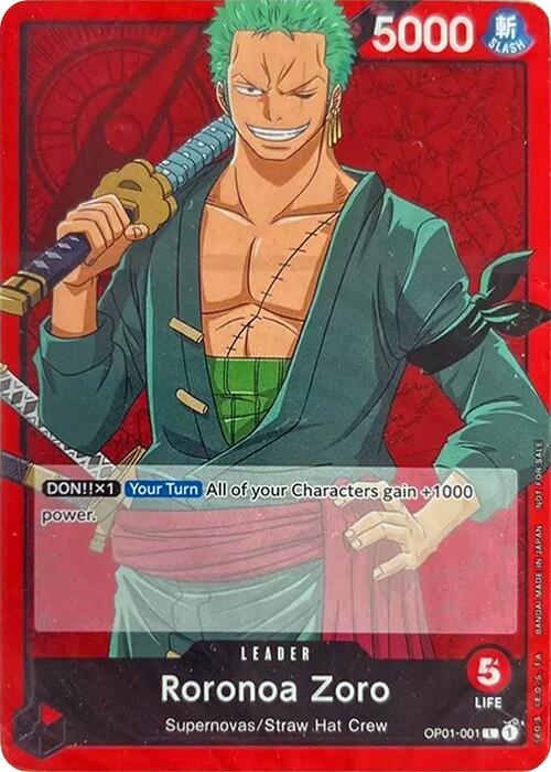 Roronoa Zoro [One Piece Demo Deck Cards] | Galactic Gamez