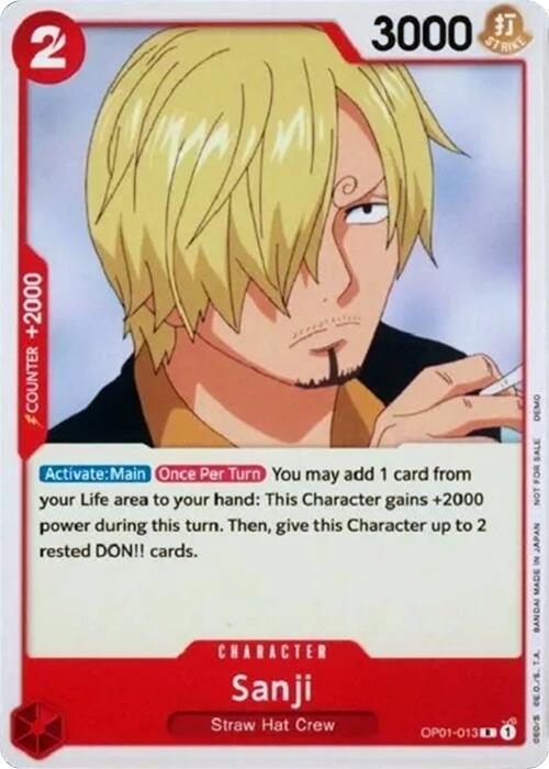 Sanji [One Piece Demo Deck Cards] | Galactic Gamez