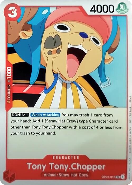 Tony Tony.Chopper [One Piece Demo Deck Cards] | Galactic Gamez