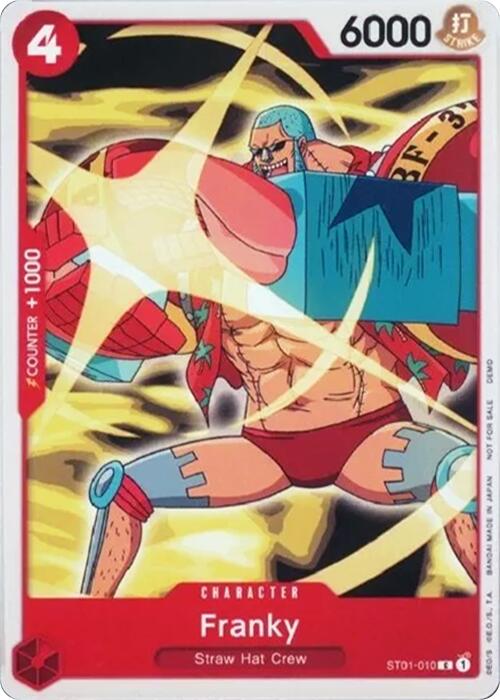 Franky [One Piece Demo Deck Cards] | Galactic Gamez