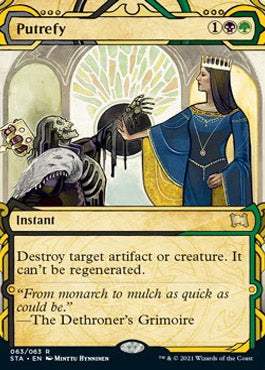 Putrefy (Foil Etched) [Strixhaven: Mystical Archive] | Galactic Gamez