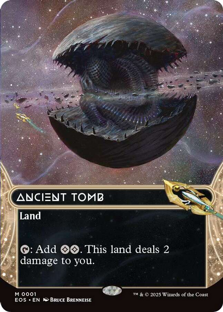 Ancient Tomb (0001) (Borderless) [Edge of Eternities: Stellar Sights] | Galactic Gamez