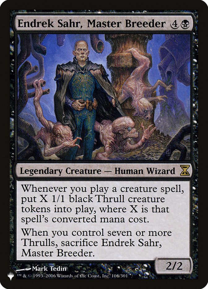 Endrek Sahr, Master Breeder [The List] | Galactic Gamez