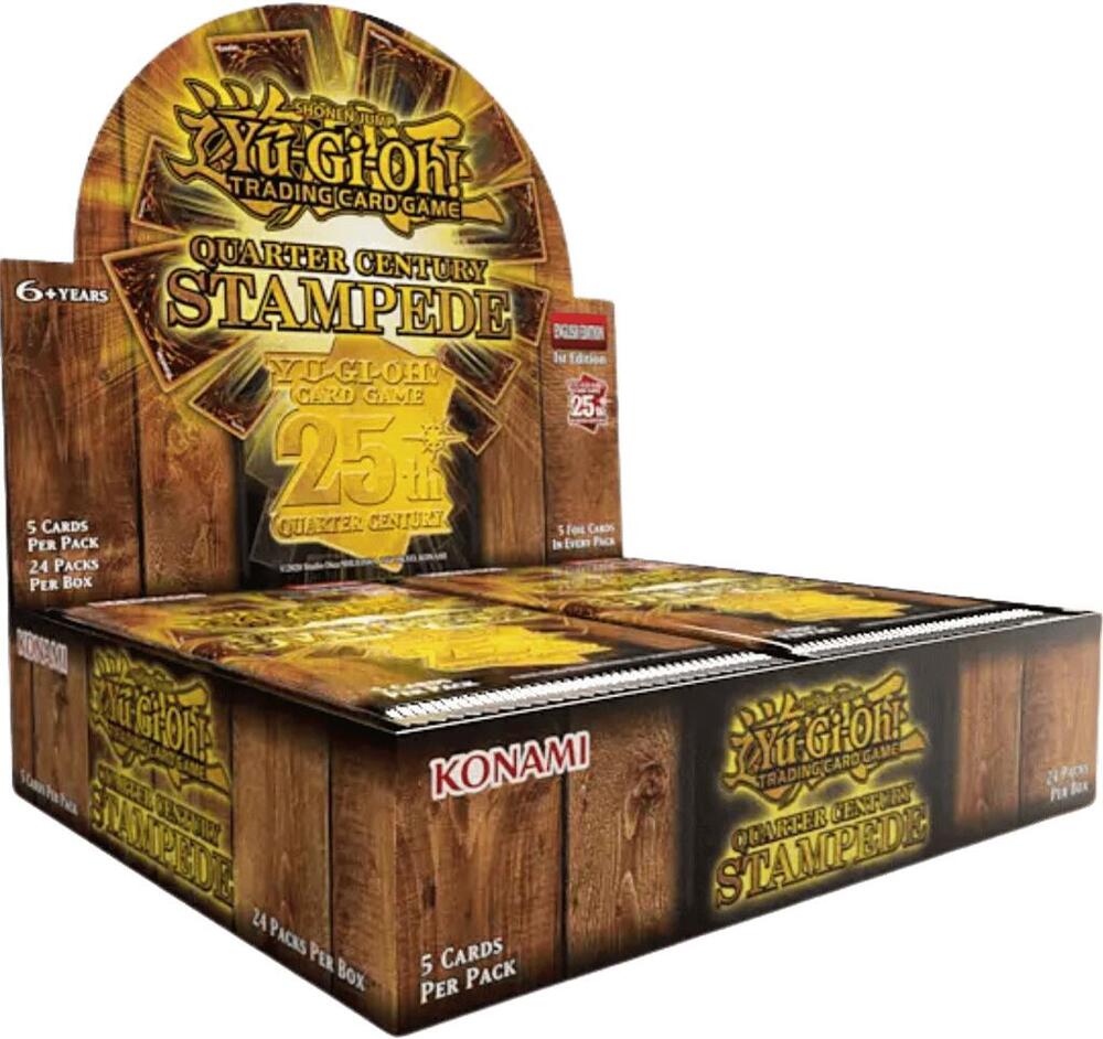 Quarter Century Stampede Booster Box | Galactic Gamez