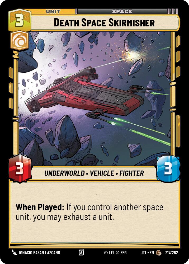Death Space Skirmisher (217/262) (217/257) [Jump to Lightspeed] | Galactic Gamez