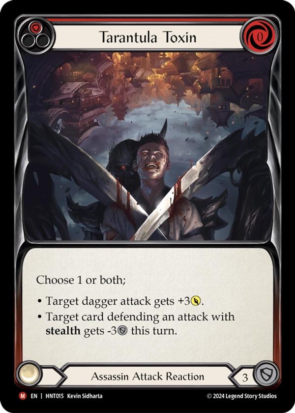 Tarantula Toxin [HNT015] (The Hunted)  Rainbow Foil | Galactic Gamez