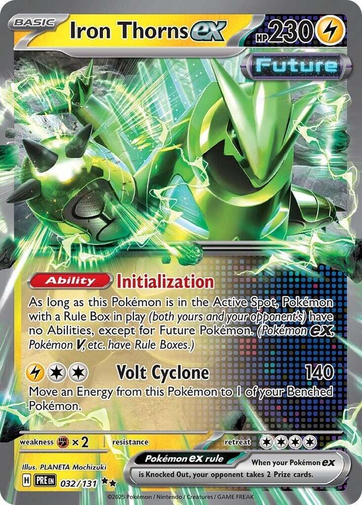 Iron Thorns ex (032/131) [Scarlet & Violet: Prismatic Evolutions] | Galactic Gamez