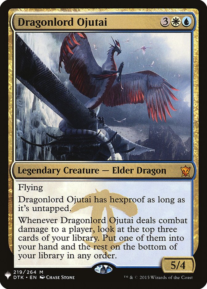 Dragonlord Ojutai [The List] | Galactic Gamez