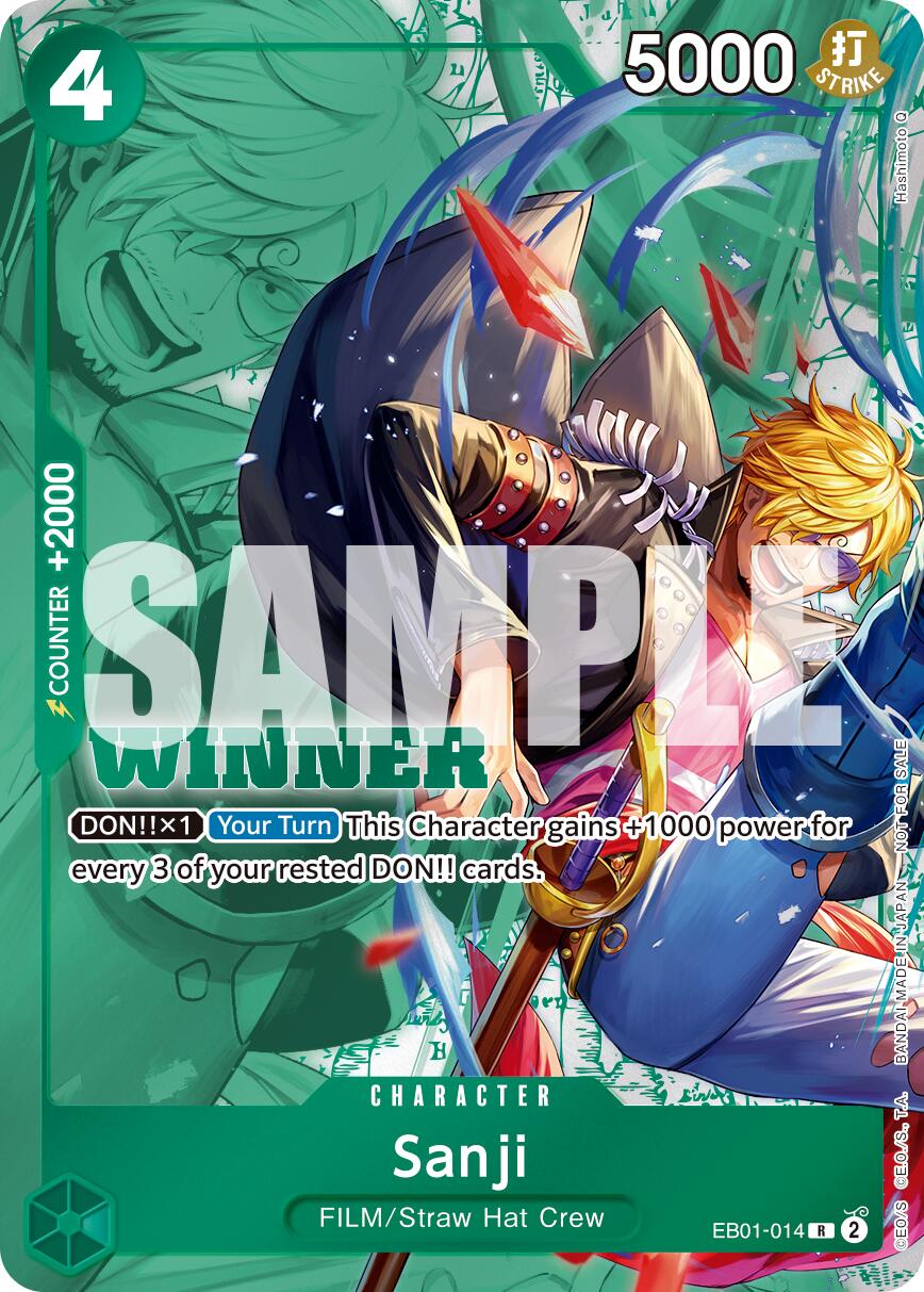 Sanji (Winner Pack 2025 Vol. 1) [One Piece Promotion Cards] | Galactic Gamez
