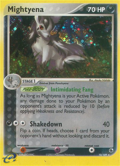 Mightyena (10/109) [EX: Ruby & Sapphire] | Galactic Gamez