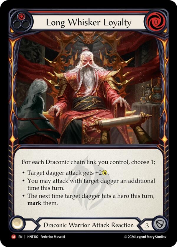 Long Whisker Loyalty [HNT102] (The Hunted)  Rainbow Foil | Galactic Gamez