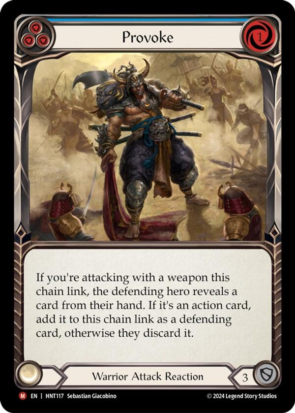 Provoke [HNT117] (The Hunted)  Rainbow Foil | Galactic Gamez