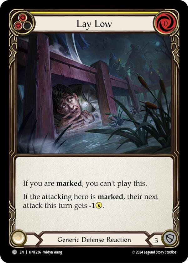 Lay Low [HNT236] (The Hunted)  Rainbow Foil | Galactic Gamez