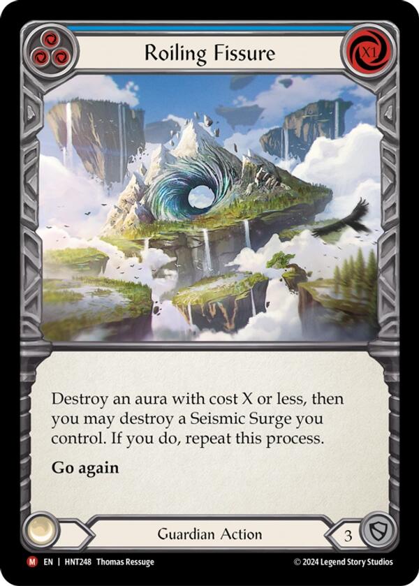 Roiling Fissure [HNT248] (The Hunted)  Rainbow Foil | Galactic Gamez