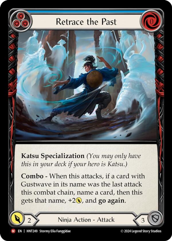 Retrace the Past [HNT249] (The Hunted)  Rainbow Foil | Galactic Gamez